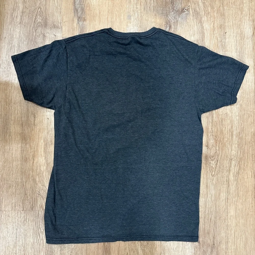 Sony PlayStation Black T-Shirt with Multicolor Logo
